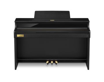 Casio AP-750 Digital Piano in Black lid closed