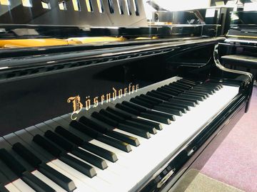 Used Bosendorfer Baby Grand Piano close-up