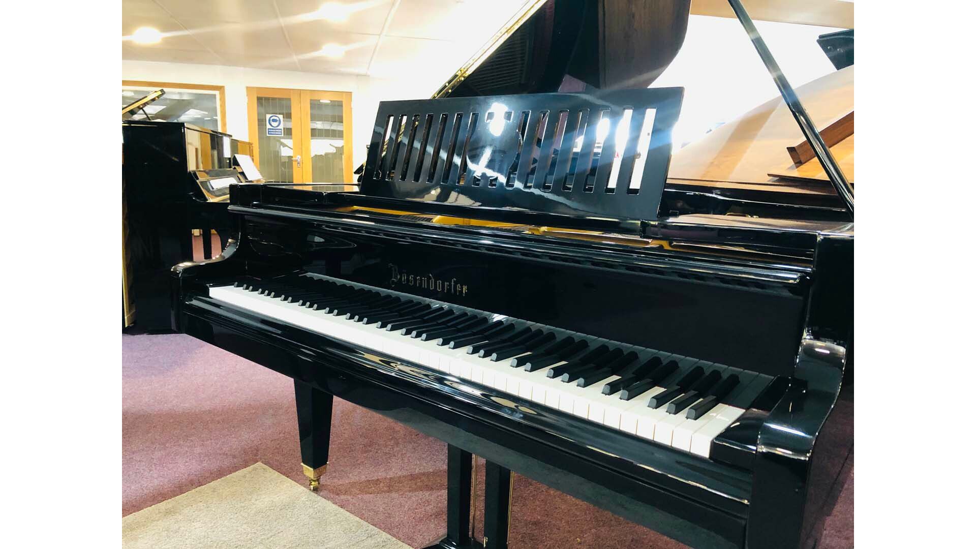 Bosendorfer Baby Grand Piano keyboard