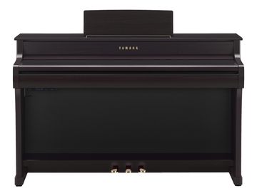Yamaha CLP-835 Clavinova in Rosewood with lid closed