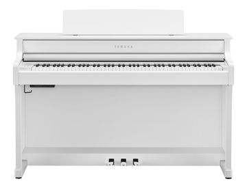 Front view of the Yamaha CLP-845 Clavinova in white