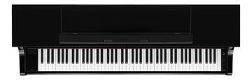 Yamaha CLP-875 Clavinova Polished Ebony from above