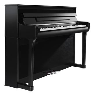 Yamaha CLP-885 Clavinova ebony side view