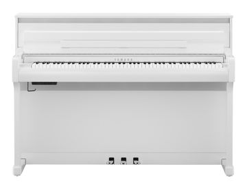 Yamaha CLP-885 Clavinova in Polished White front view
