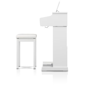 Kawai CX102 White Digital Piano side view