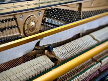 Inside a Cristofori CR.121 Upright Piano