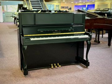 Cristofori CR.121 Upright Piano - Polished Ebony