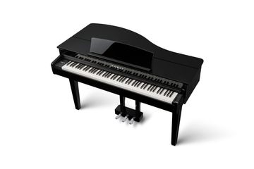 Ebony Kawai DG 30 Digital Grand Piano from above