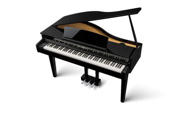 Kawai DG 30 Digital Grand Piano lid open