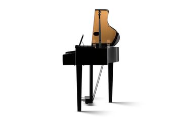 Ebony Kawai DG 30 Digital Grand Piano from the side