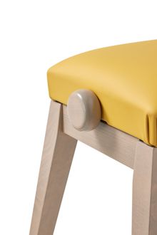 Mustard Hidrau BG-50 Piano Stool close-up
