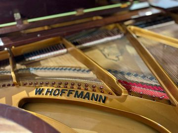W. Hoffman 173 Baby Grand Piano mechanism