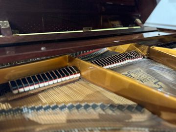 W. Hoffman 173 Baby Grand Piano inside