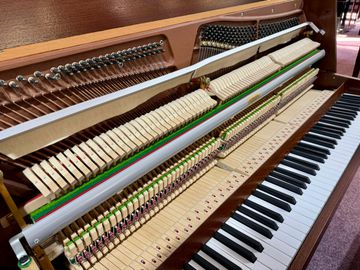 Inside the Fazer Upright Piano