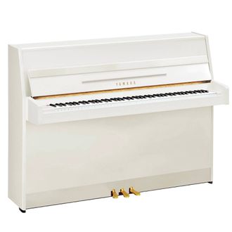 Yamaha B1 Upright Piano Polished White