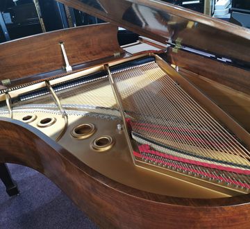 Steinway and Sons Model L interior