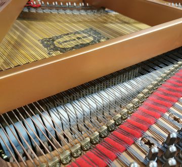 Yamaha A1 Used Baby Grand Piano Hammers