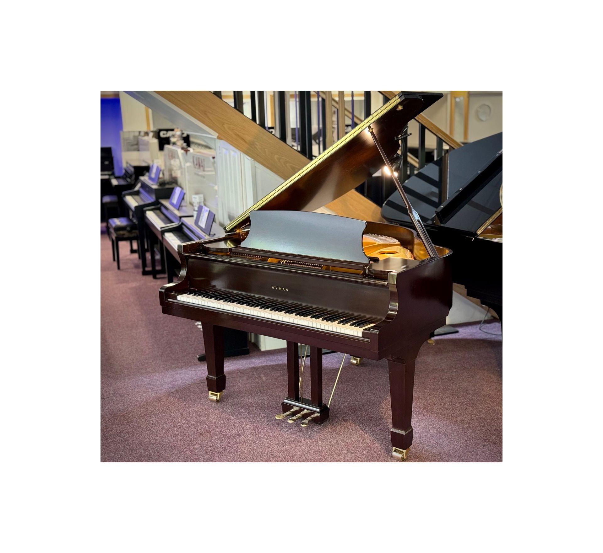 Wyman WG145 Baby Grand Piano - Used