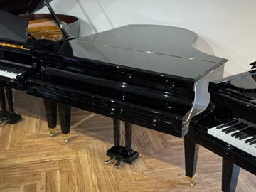 Ebony C. Bechstein Model M Grand Piano