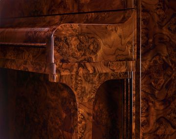 C. Bechstein Concert 8 Walnut Piano