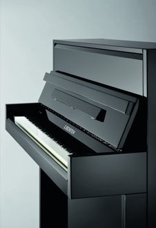 C. Bechstein Millenium 116 Upright Piano Close-up