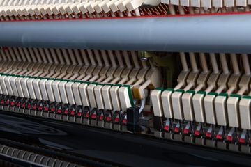 Hailun 120J Upright Piano inside