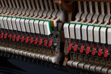 Hailun H-5P piano hammers closeup