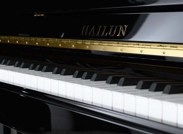 Hailun H-5P Upright Piano closeup