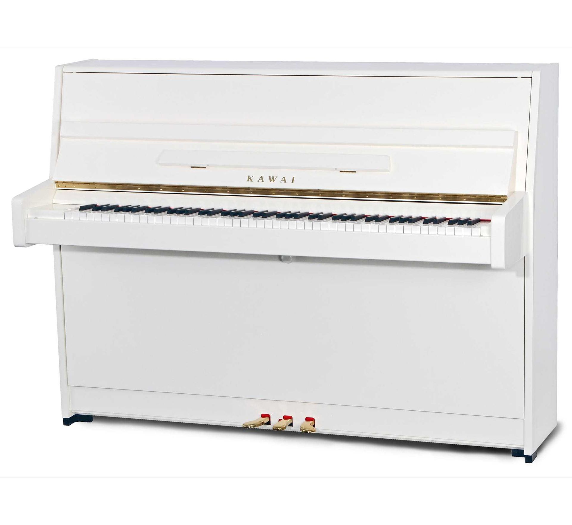 Kawai K15E Upright Piano Polished White