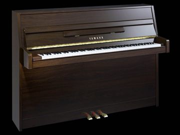 Yamaha B1 Upright Piano Polished Walnut