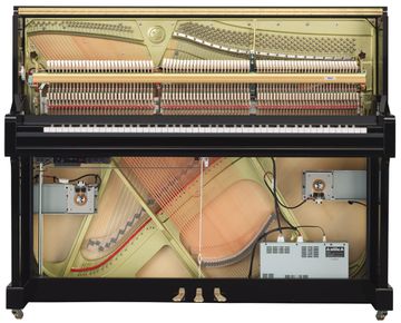 Yamaha U1 TA3 TransAcoustic Piano inside