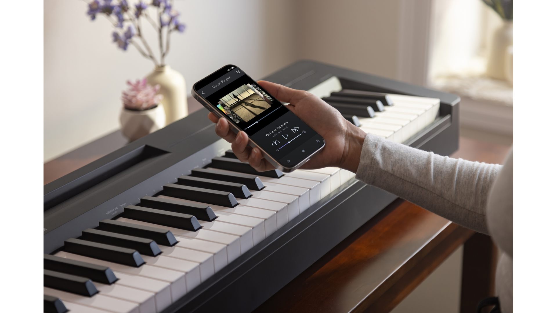 Yamaha P-145BT Portable Digital Piano with bluetooth