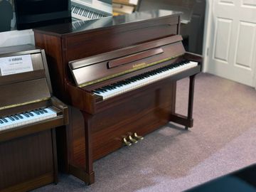 Mahogany Schumann Upright Studio Piano
