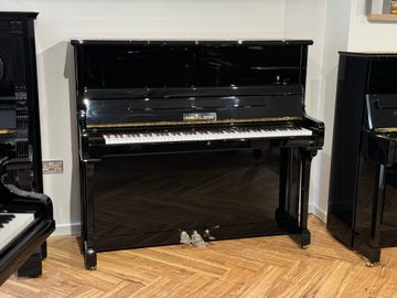 Ed. Seiler Model 131 Upright Piano in Ebony