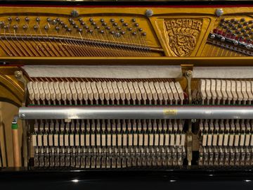 Inside a Ed. Seiler Model 131 Upright Piano
