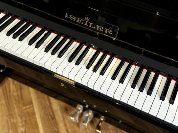 Ed. Seiler Model 131 Upright Piano keys