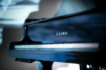 Kawai Grand Piano keys close-up