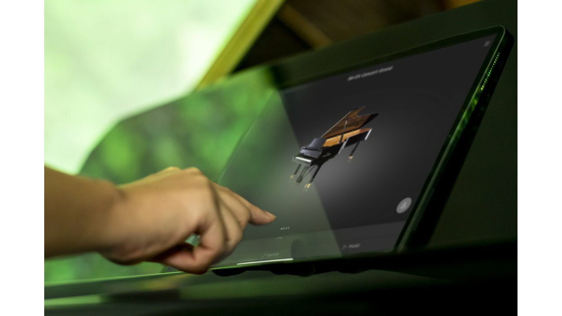 AURES2 Silent System piano feature