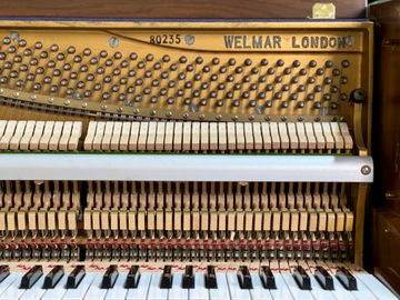 Welmar Compact Upright Piano close-up