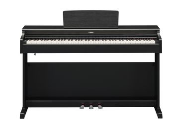 Yamaha YDP-165 Black Piano front view