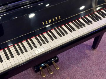 Closeup of Yamaha GT2 GranTouch Digital Grand Piano keys