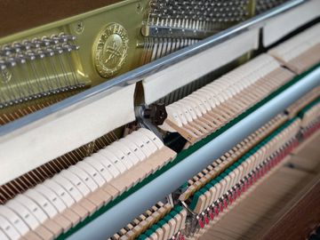 Inside the Yamaha P114G Upright Piano