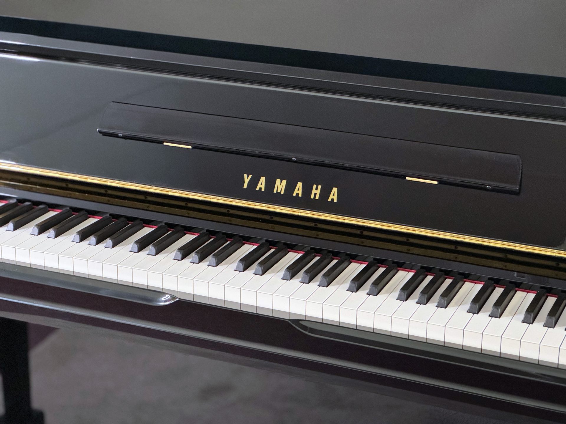 Used Yamaha YU3C Upright Piano in Ebony | Broughton Pianos