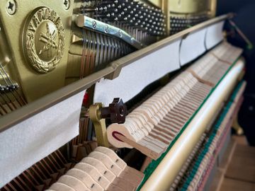 Yamaha YU3C Upright Piano inside