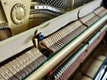 Inside a Yamaha UX30 Upright Piano