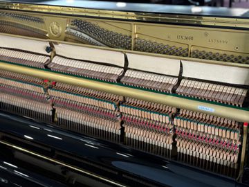 Close-up of a Yamaha UX30 Upright Piano