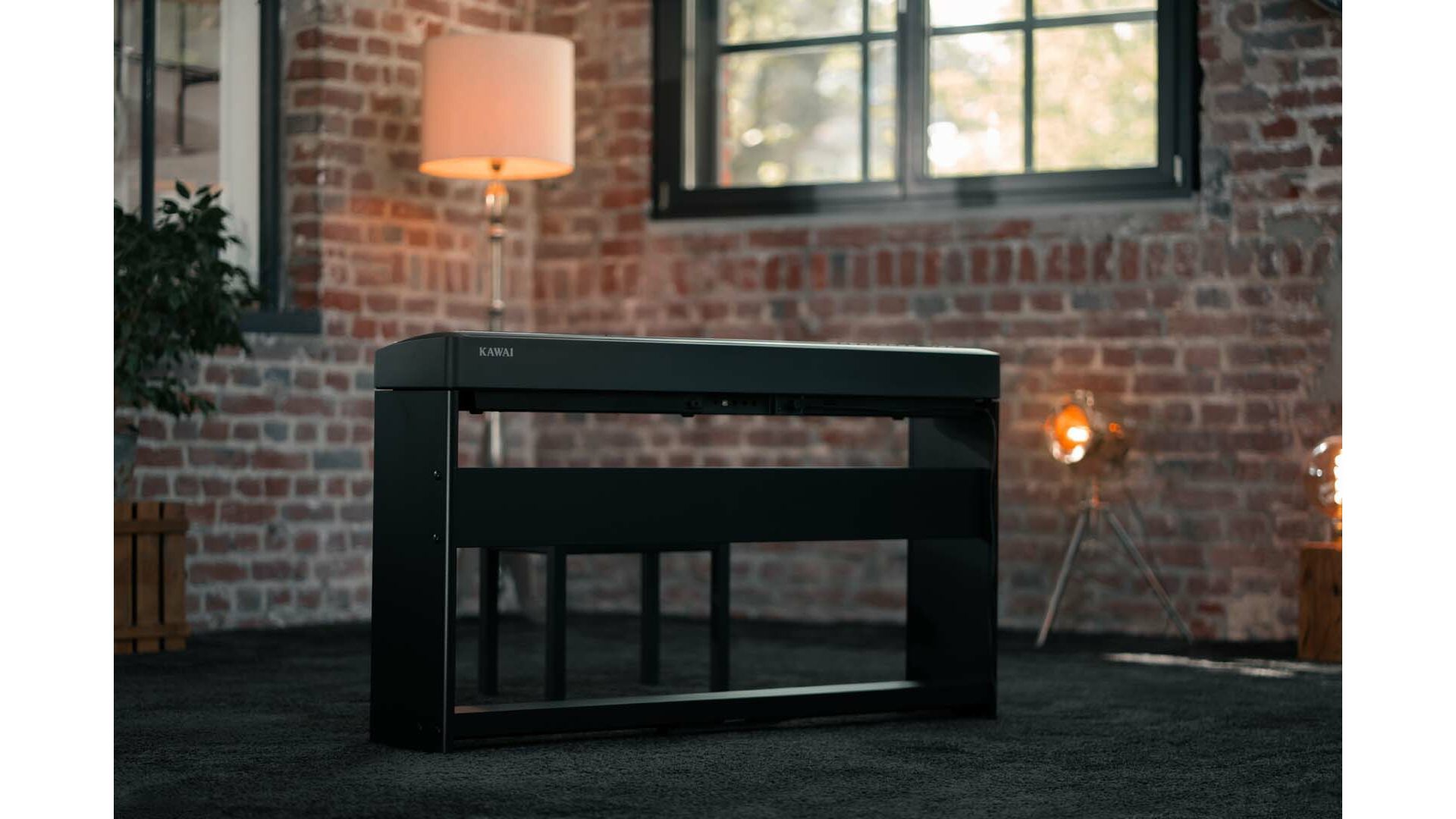 Kawai ES120 piano and bench