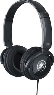 Black Yamaha HPH-100 Headphones side view