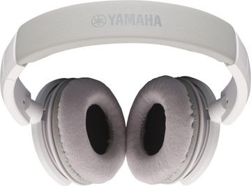 White Yamaha HPH 150 Headphones ear pads