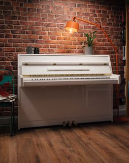 Yamaha B1 Upright Piano in White